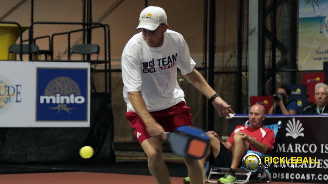 Men’s Singles Pro Gold from the Minto US Open Pickleball Championships 2017 - Yates vs. Johns