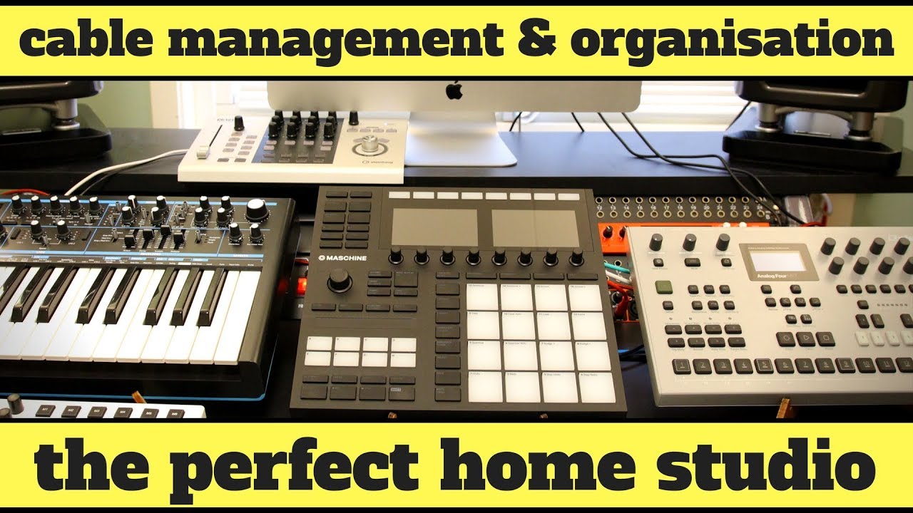 9 Tips How To Keep Your Home Studio Organised
