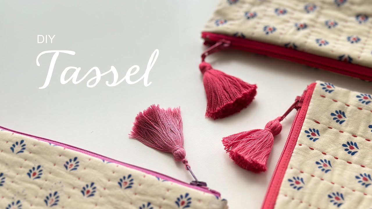 How to Make a Tassel Zipper Pull