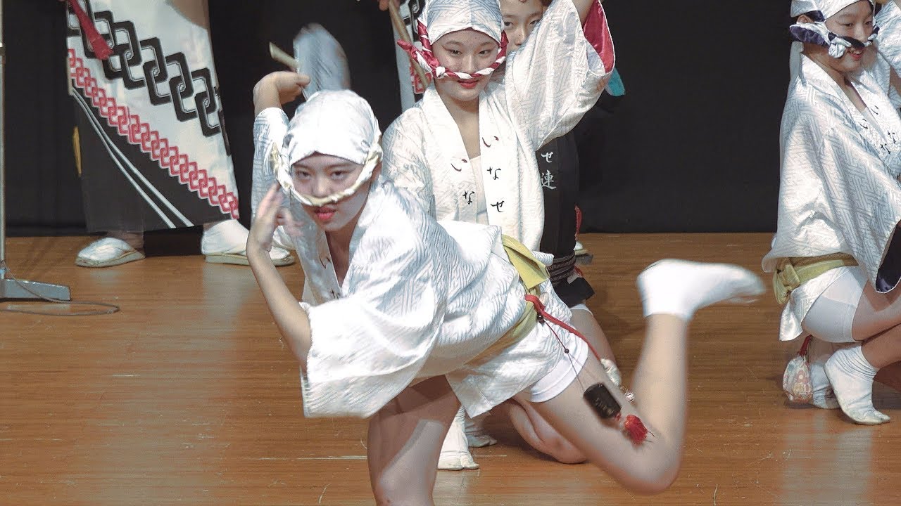 殿堂入り連❕「いなせ連」舞台踊り -  南越谷アンコール阿波踊り2019（2019.9.22）