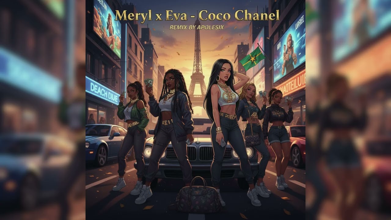 Meryl - Coco Chanel ( feat Eva &  aya nakamura)   remix extended