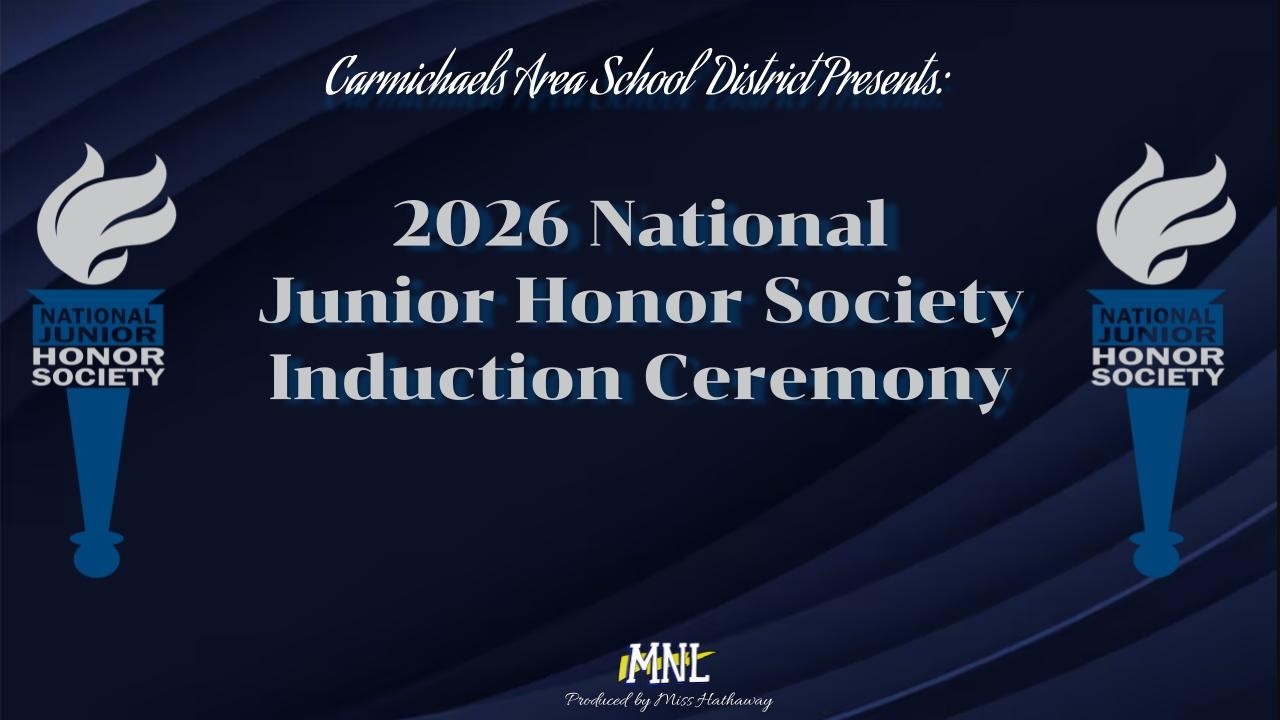 National Junior Honor Society Induction Ceremony 2026 | Carmichaels Area