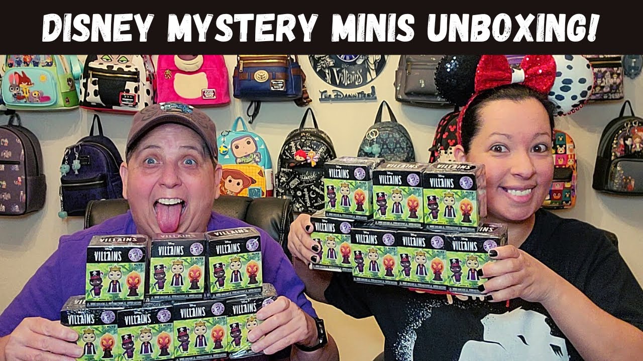 NEW Disney Villain Mystery Minis Unboxing by Funko!