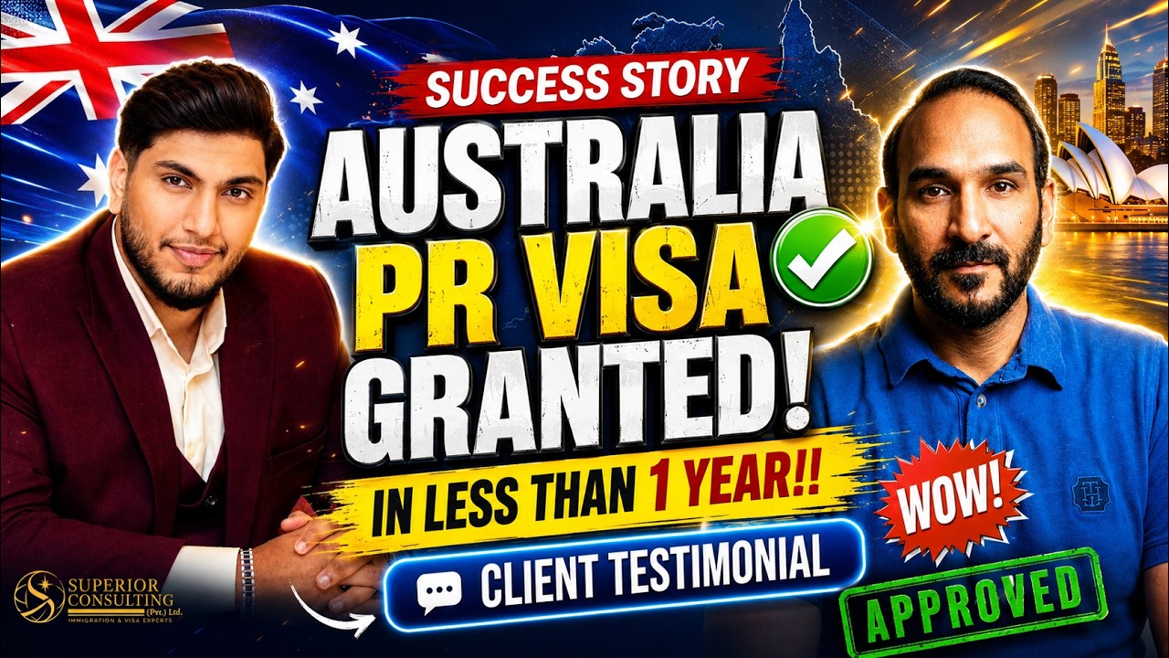 Australia PR in Less Than 1 Year?! Real Client Success Story | Superior Consulting