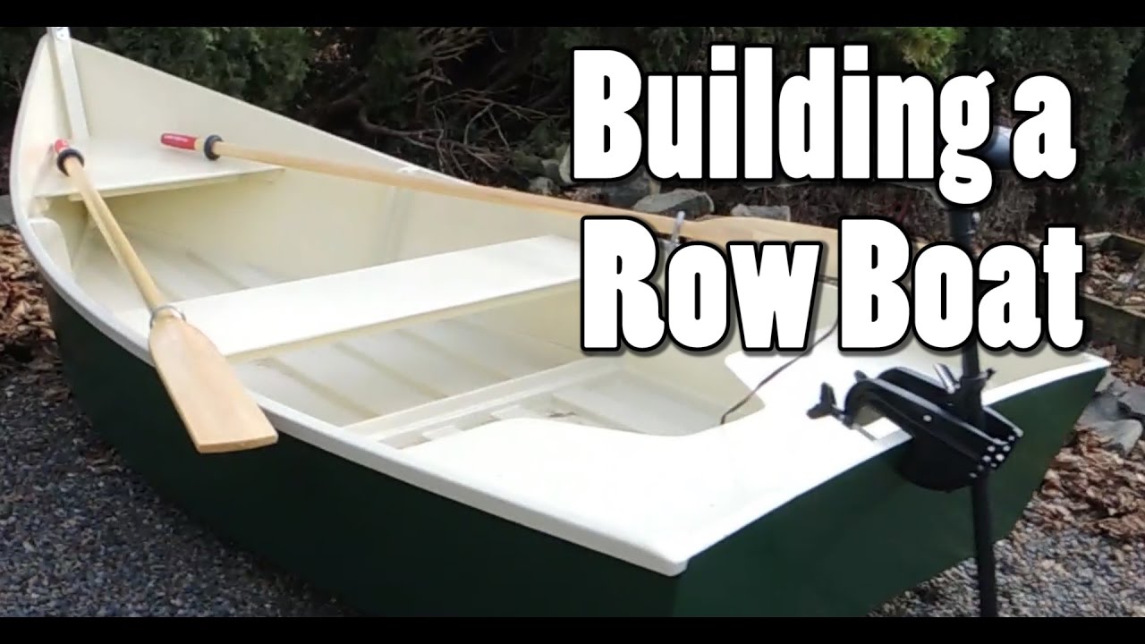 12 yr Old Builds a Row Boat!!