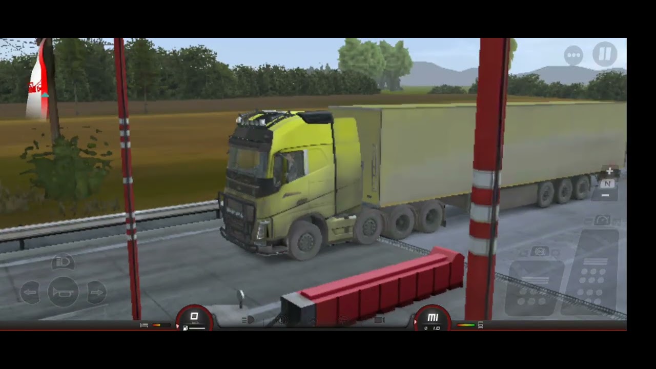 VOLVO TRUCK ON THE TEST DRIVE 