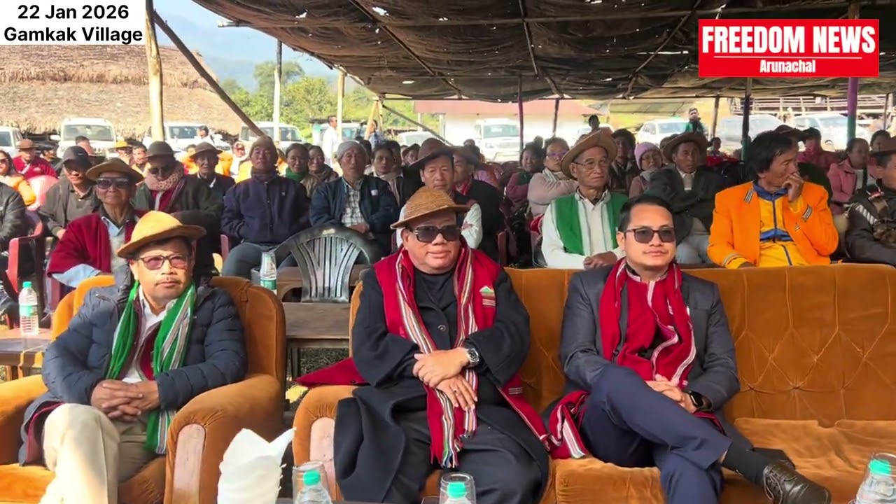 DECLARATION Program of PAKSOK FAMILY residing in GAMKAK Village | West Siang District
