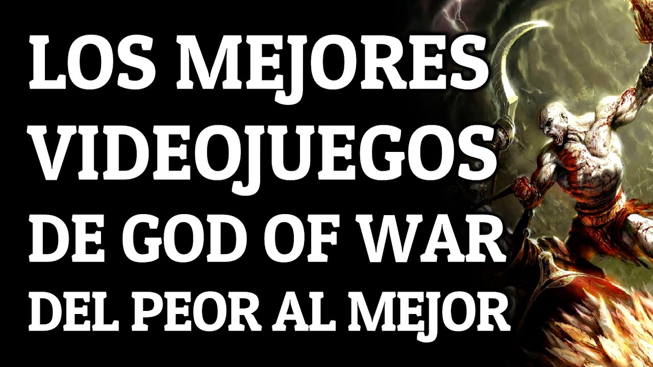 LOS MEJORES JUEGOS DE GOD OF WAR (Ordenados del peor al mejor)🔥