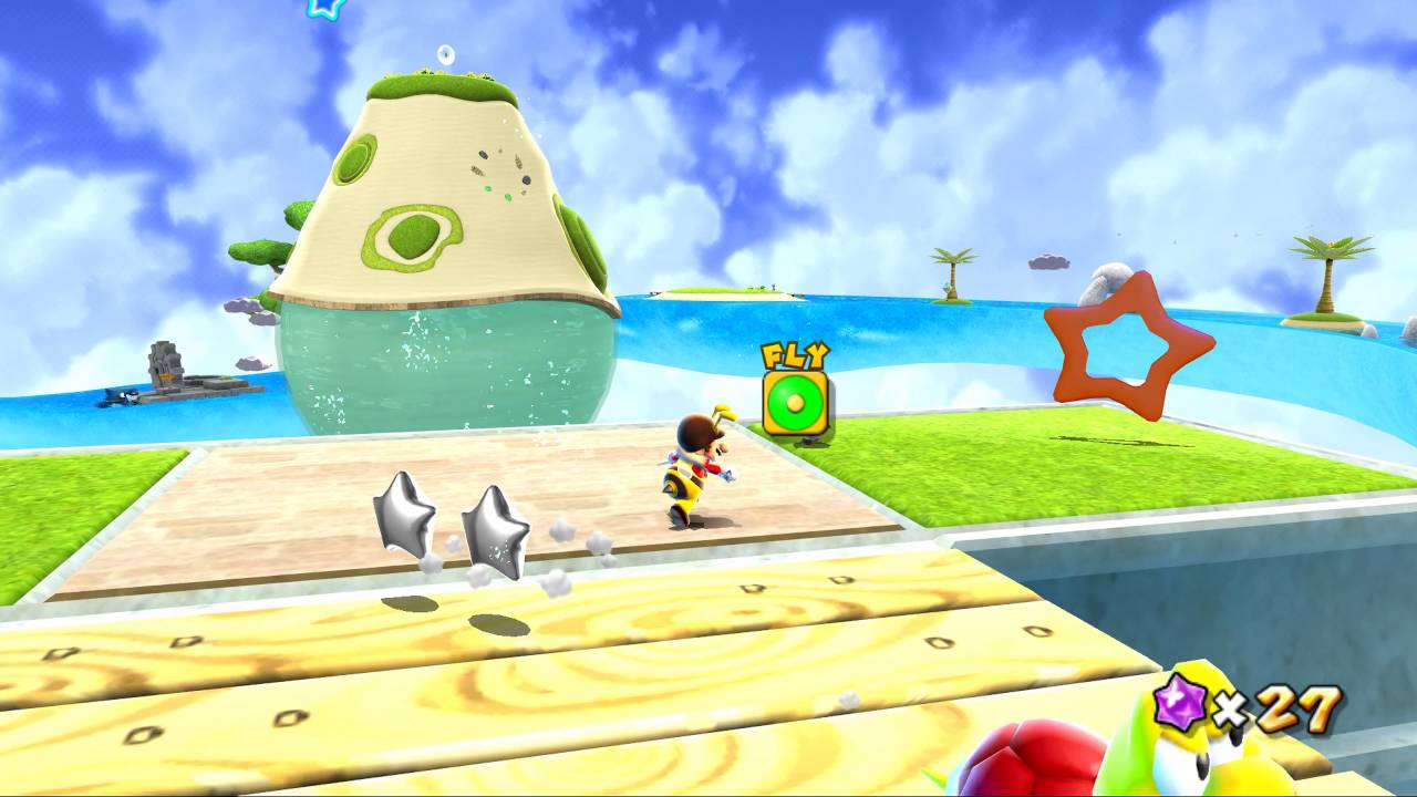 Super Mario Galaxy (Wii) Part 18 - Sea Slide Galaxy