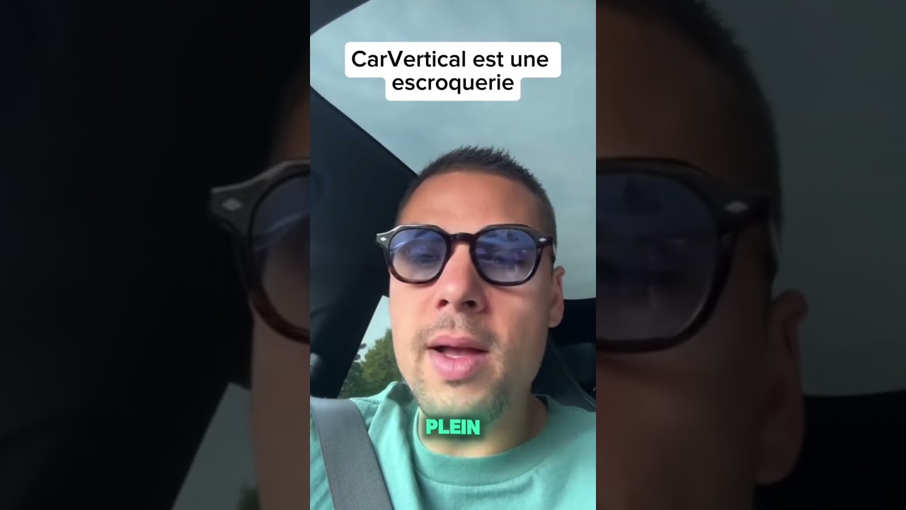 CarVertical est une escroquerie