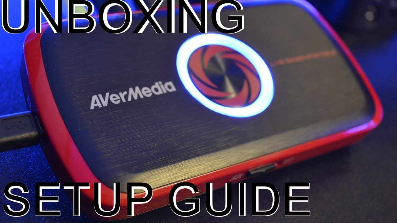 Avermedia Live Gamer Portable Unboxing/Set Up