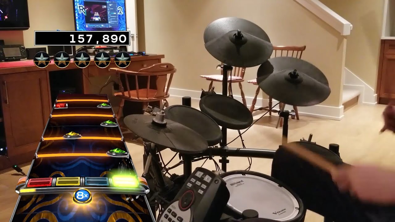 Gasoline by Audioslave | Rock Band 4 Pro Drums 100% FC