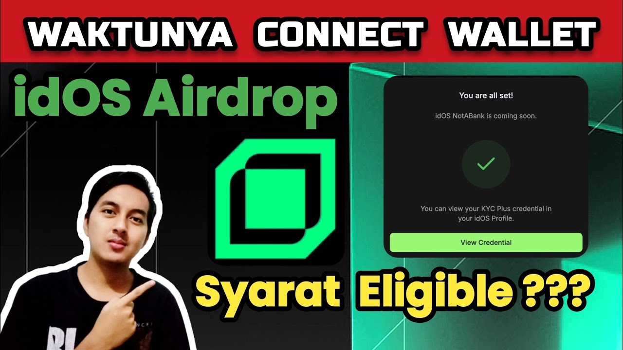 📢 IDOS AIRDROP ELIGIBLE CONDITIONS⁉️ HOW TO CONNECT WALLET and KYC VERIFICATION Plus‼️