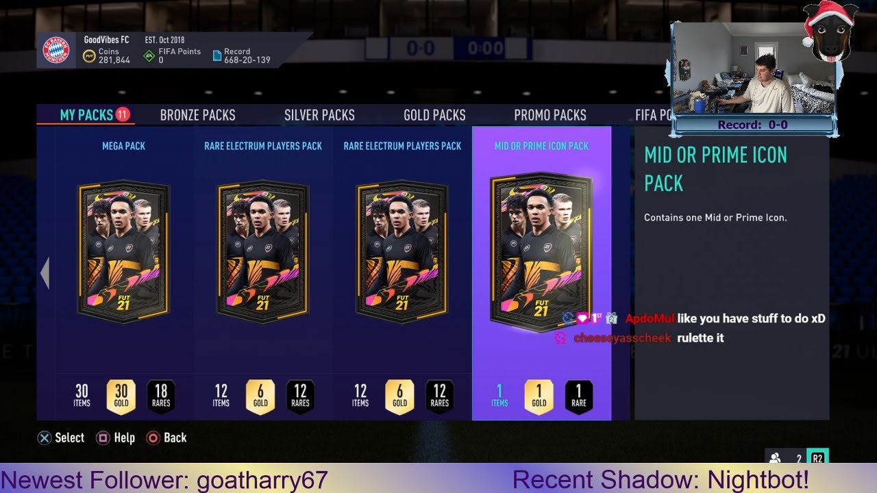 Last Minute Mid/Prime Icon Pack Roulette! Another Dutch Icon! FIFA 21 Ultimate Team