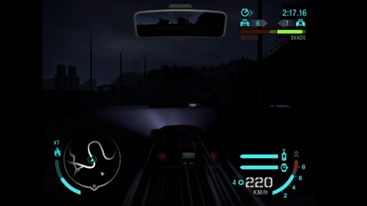 NFS MOST WANTED MAP IN NFS CARBON ???