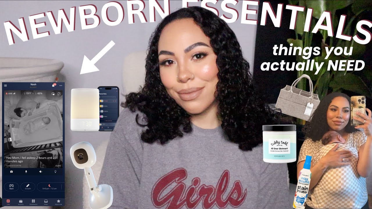 25 Must Have Newborn Essentials for 2024 | what you *actually* need