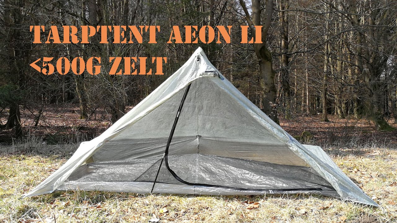 TarpTent Aeon Li - Ultraleicht DCF Zelt (Ersteindruck)