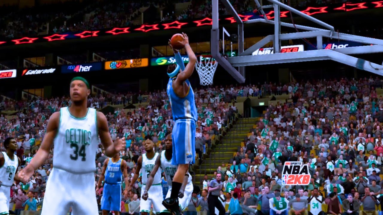 Полный игровой процесс NBA 2K8 PS3