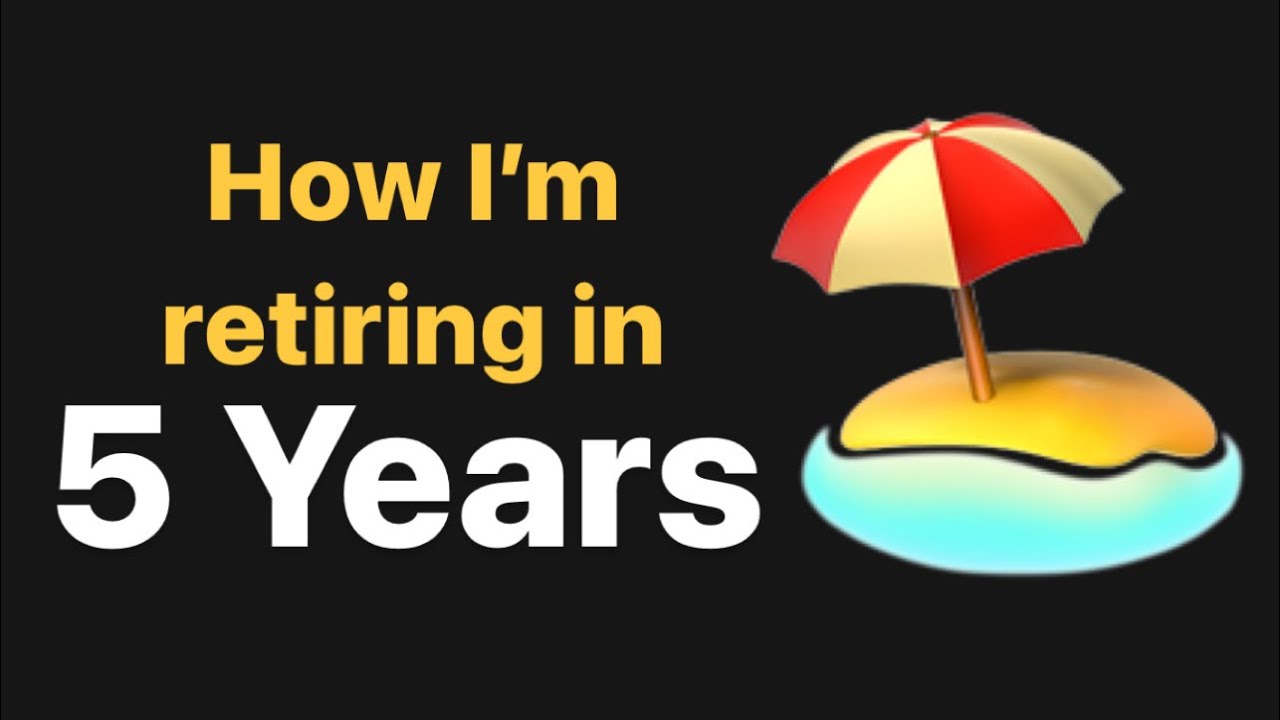 How I plan to retire in 5 years or less investing in high yield ETFs #yieldmax