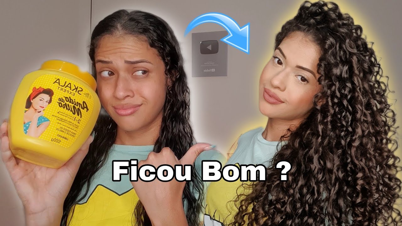 FILIZANDO O CABELO COM SKALA AMIDO DE MILHO | o que acharam ? 🔥