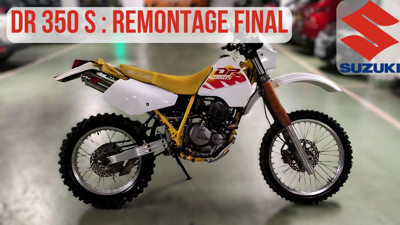 Suzuki DR 350 S / Rafraichissement / Episode 5 : Remontage final 💯