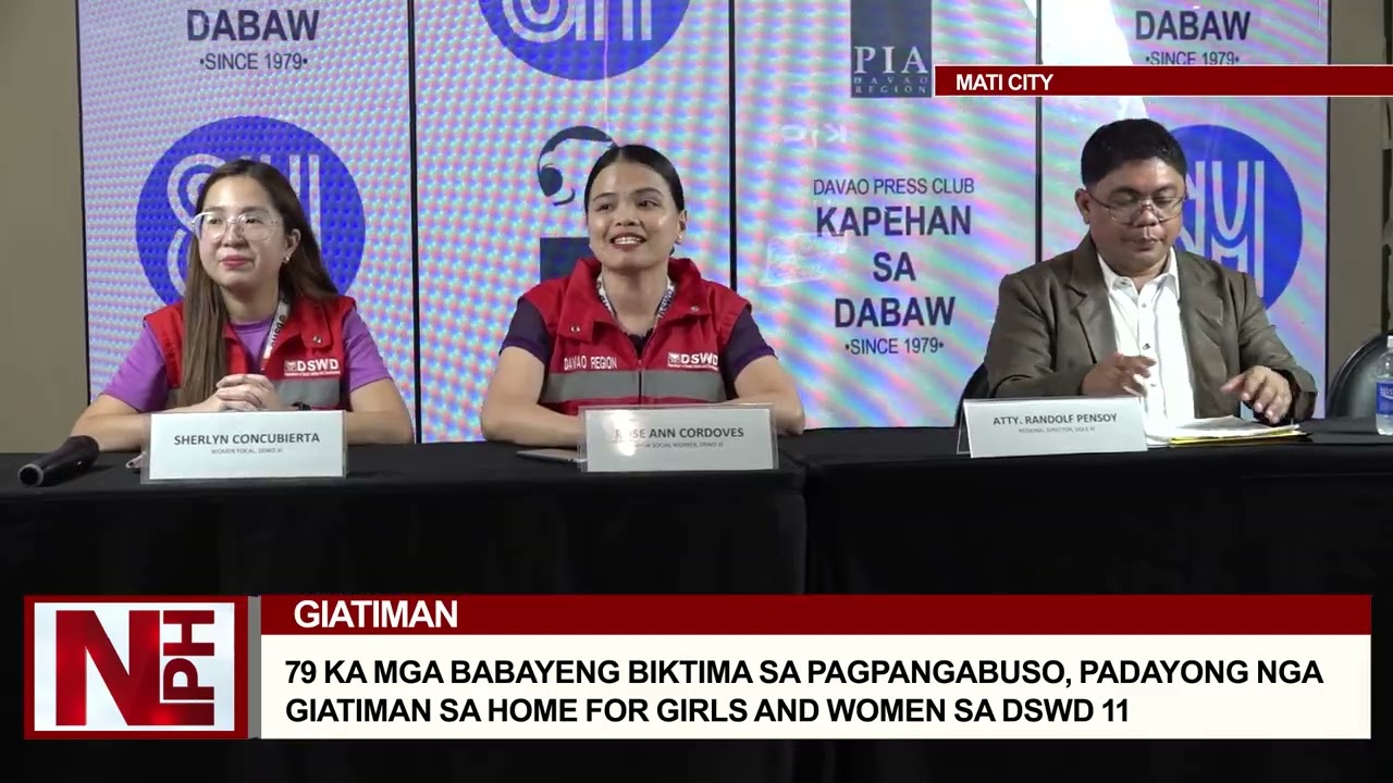 79 KA MGA BABAYENG BIKTIMA SA PAGPANGABUSO, PADAYONG NGA GIATIMAN SA HOME FOR GIRLS AND WOMEN SA DSW