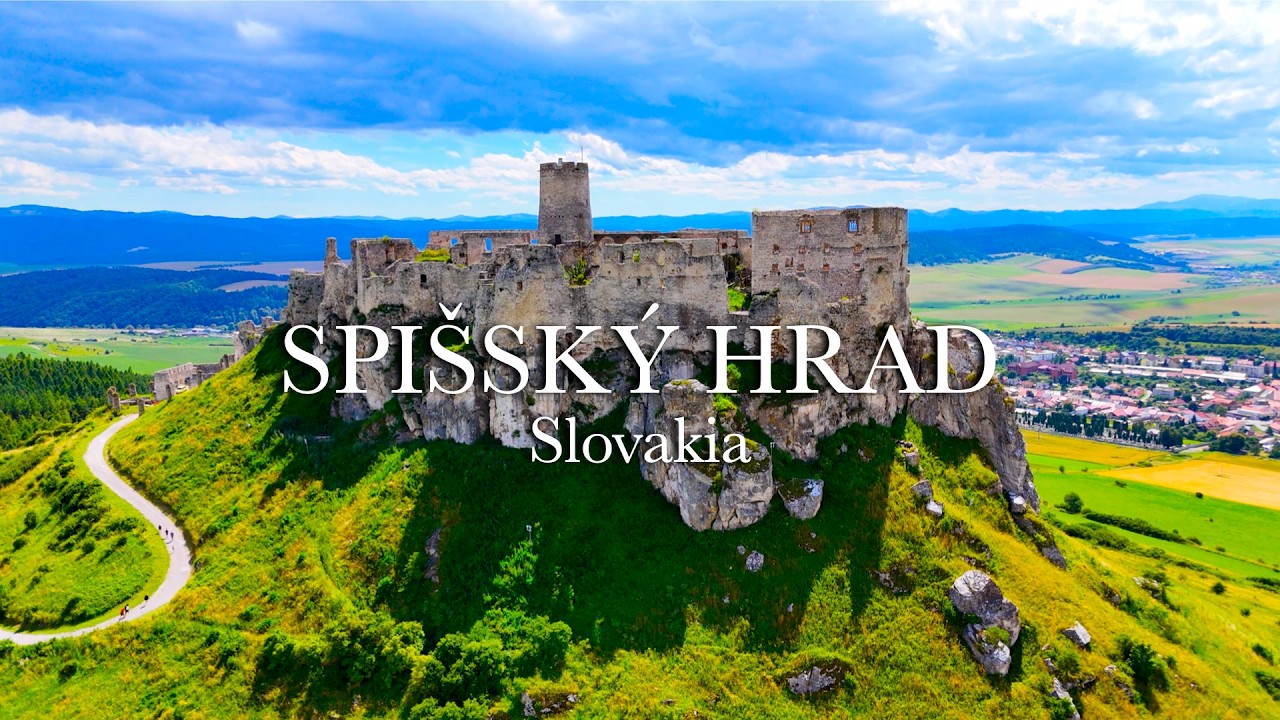 Spiš Castle from above | Northern Slovakia summer