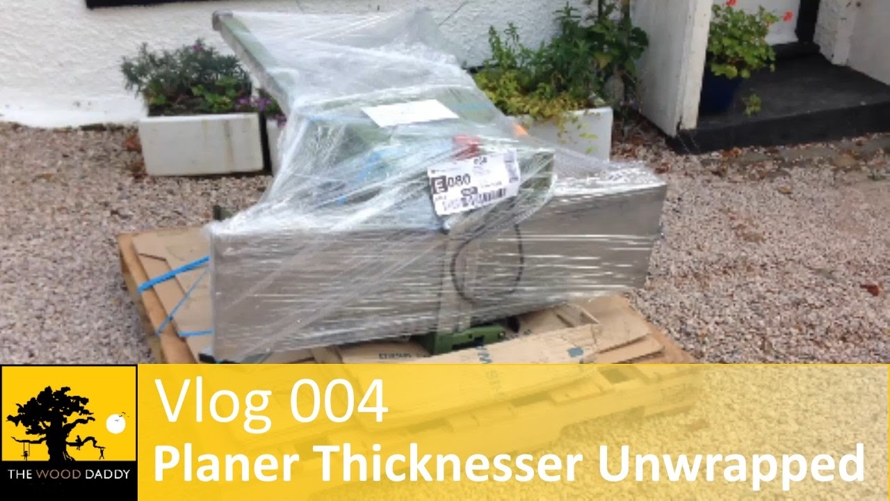 Planer Thicknesser unwrapped! Elektra Beckum - DIY Vlog