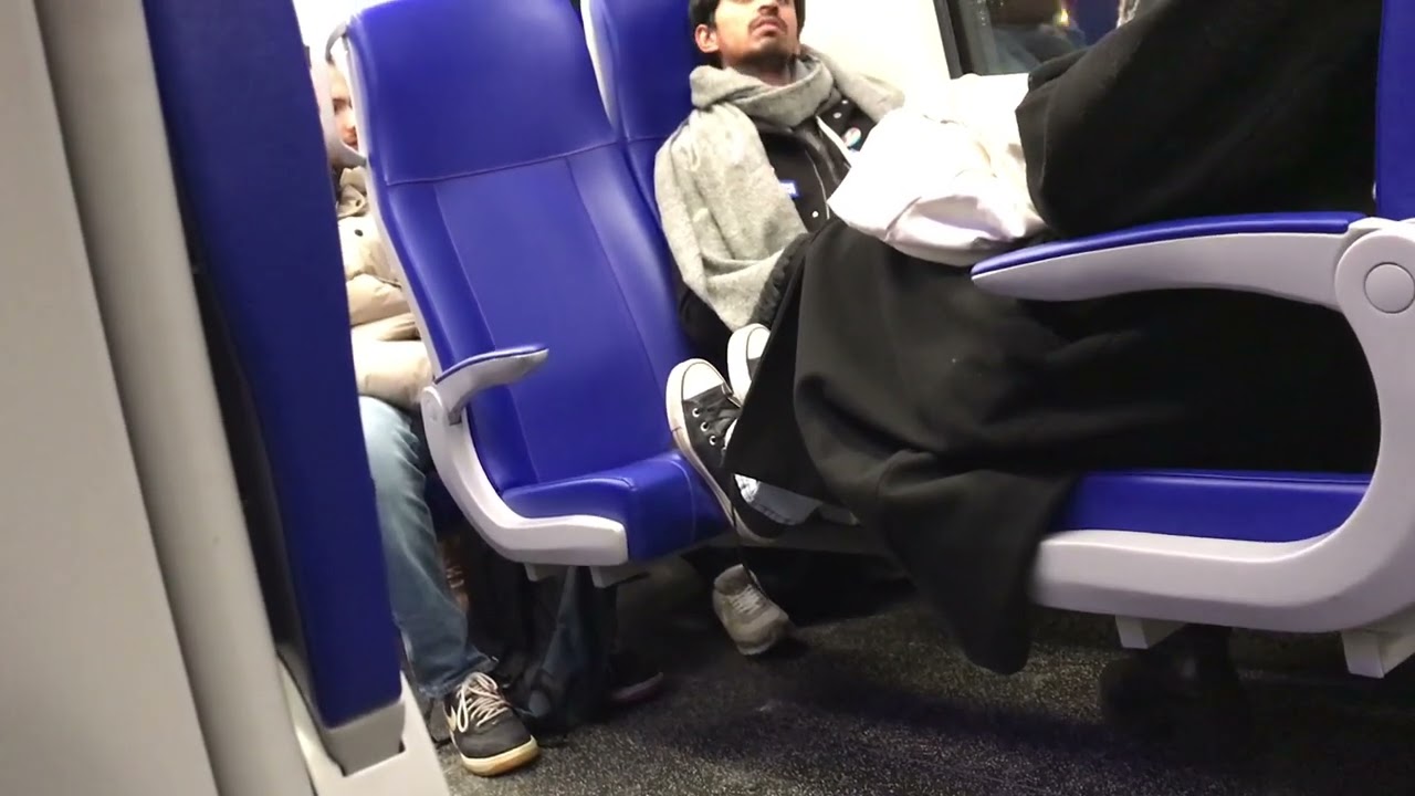 Converse on seat