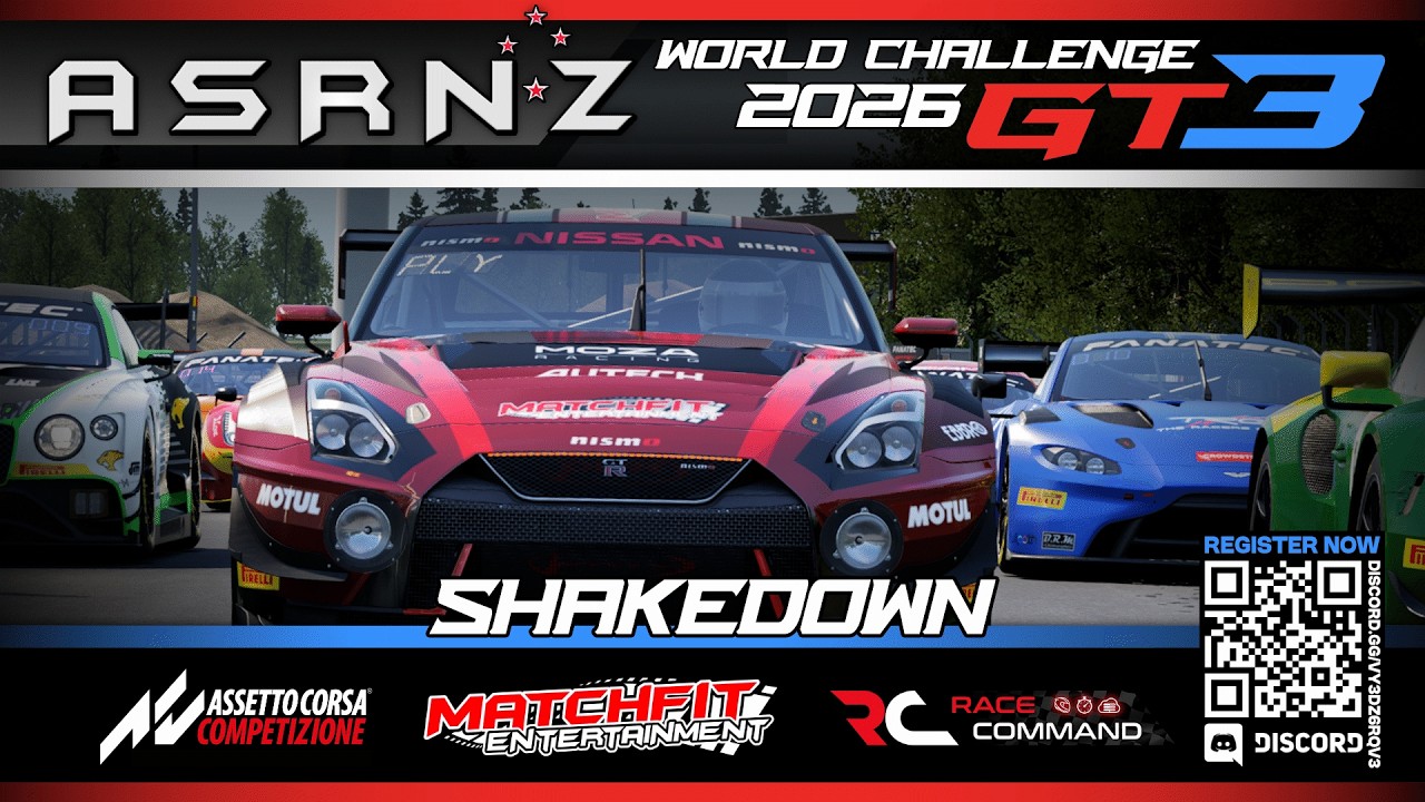 ASRNZ | 2026 | GT3 /// WORLD CHALLENGE  | SHAKEDOWN - VALENCIA