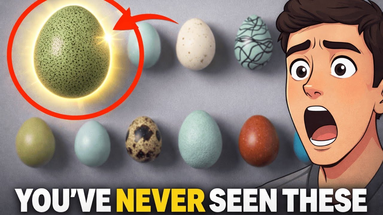 10 Rare Eggs Hidden in Nature And the Animals That Lay Them