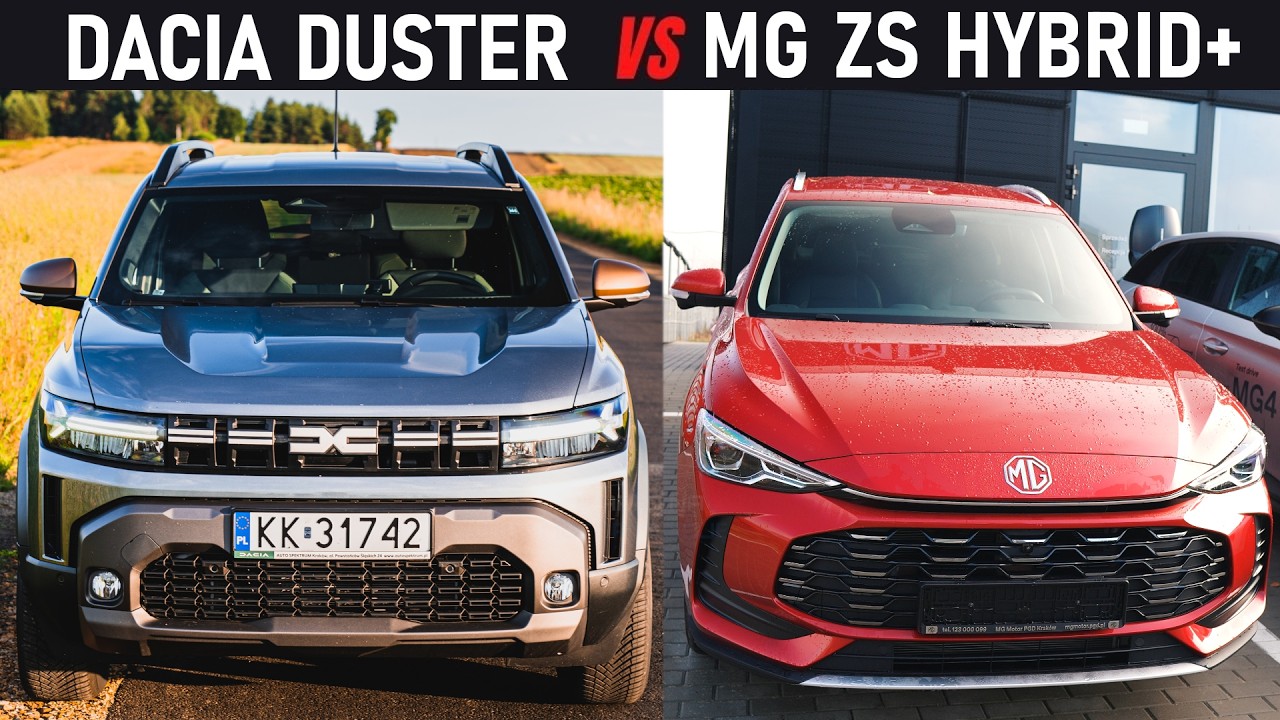 DACIA DUSTER 2024 VS MG ZS HYBRID+ 2024