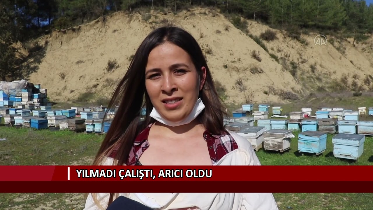 Yılmadı çalıştı, arıcı oldu