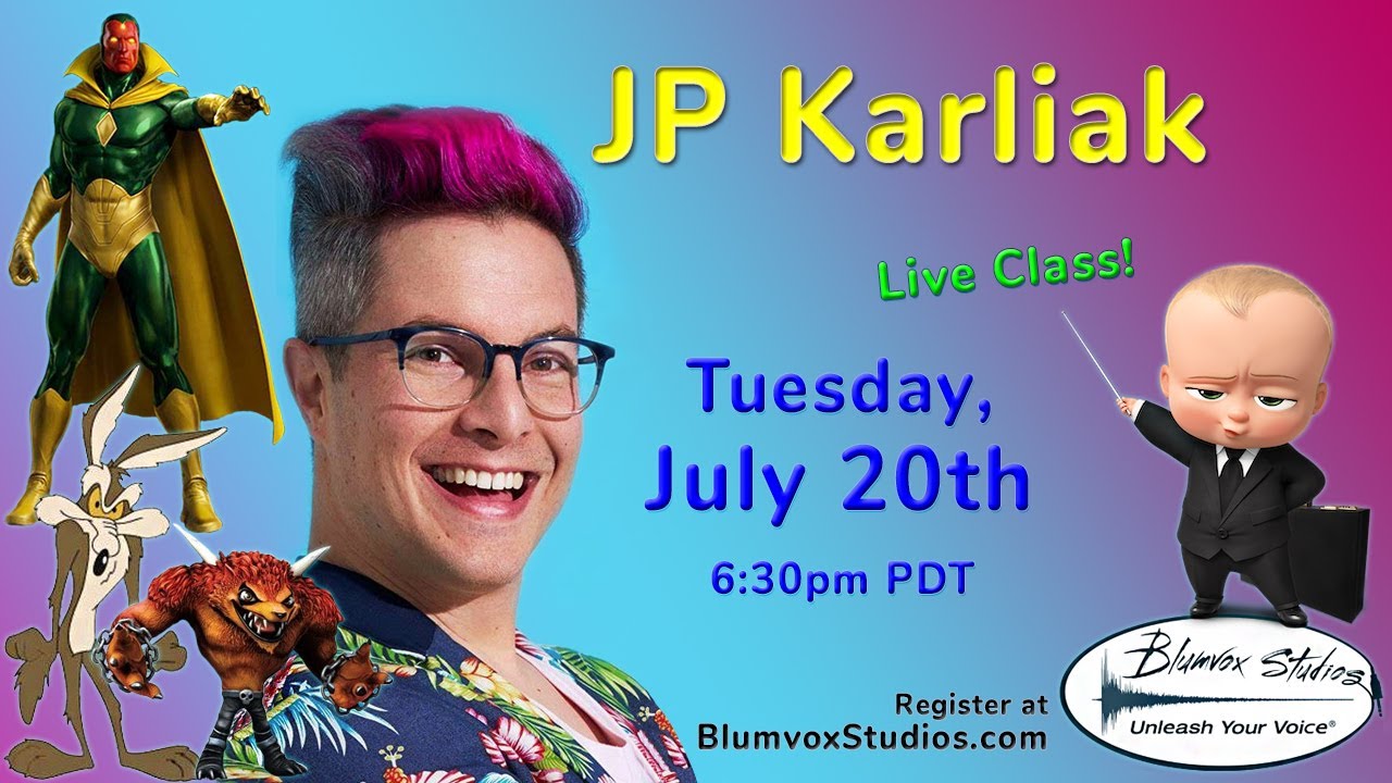 JP Karliak at Blumvox Studios! - July 20th, 2021
