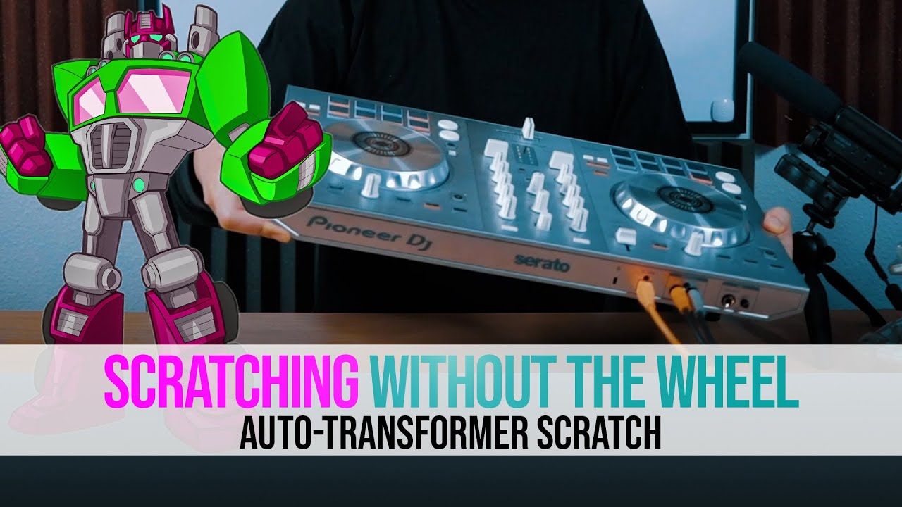 SOME DJs CALL THIS CHEATING - Scratching Without the Wheel pt.5 - Auto Transformer Scratch