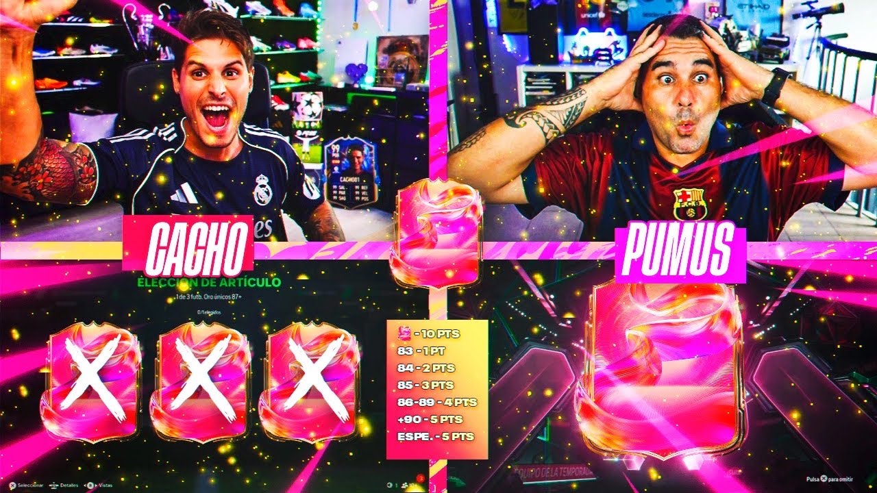 NOS TOCAN FUTTIES EN LA BATALLA DE PLAYER PICKS VS PUMUS!! | FC 25