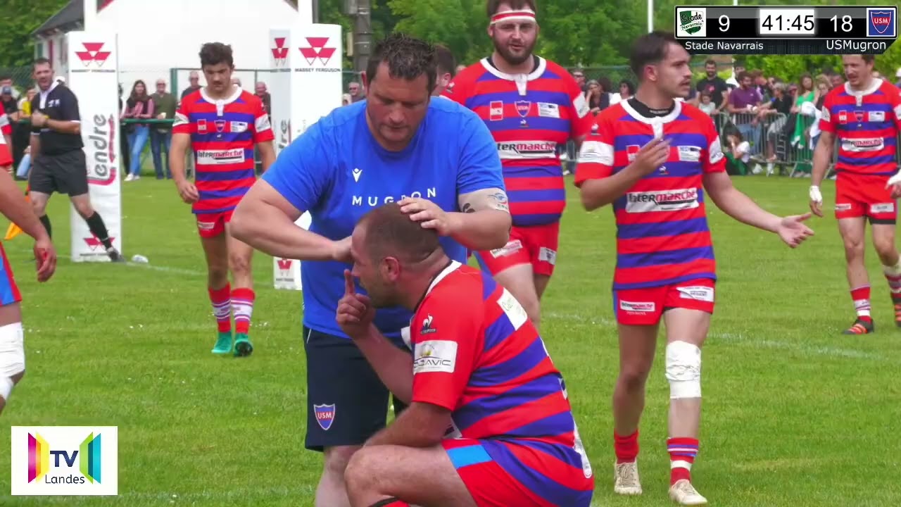 Rugby   230521   Montée F2   Navarrenx contre Mugron