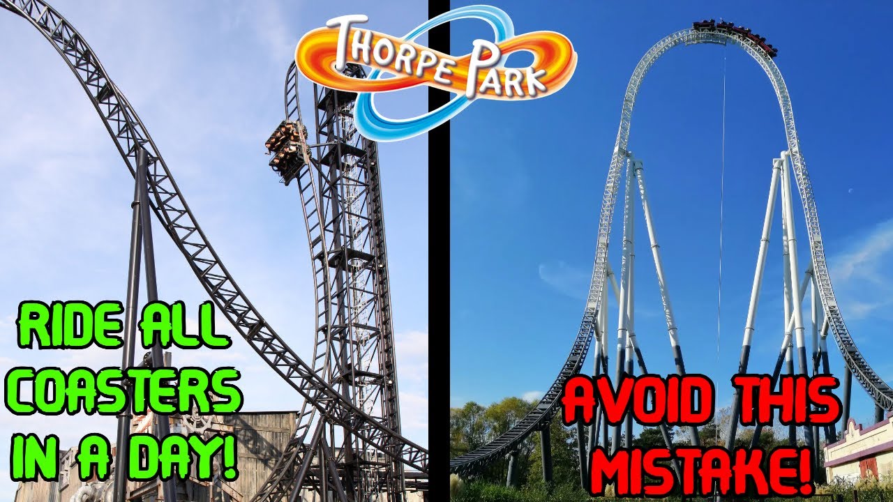 Thorpe Park TIPS & TRICKS! (How to Ride EVERY Coaster In One Day!)