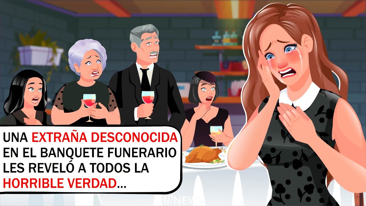 Una desconocida se presentó en el banquete funerario de mi esposo y nos avergonzó a todos