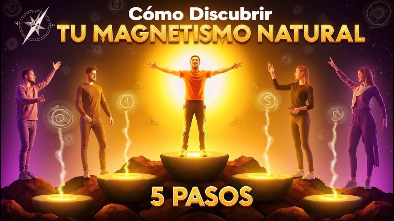Cómo Descubrir Tu Magnetismo Natural en Solo 5 Pasos