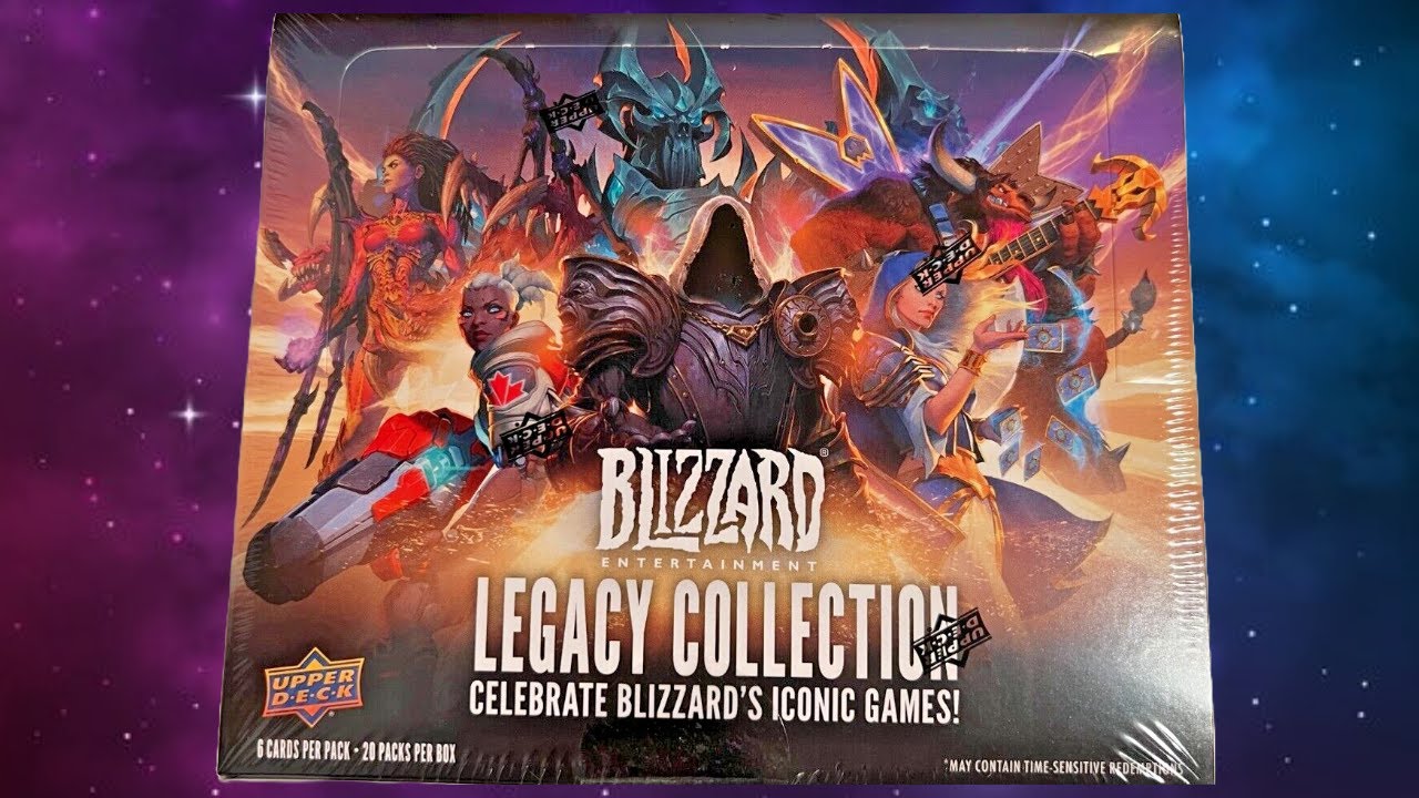 WE PULLED A DIAMOND CARD! Opening another 2023 Upper Deck Blizzard Legacy Collection Hobby Box!
