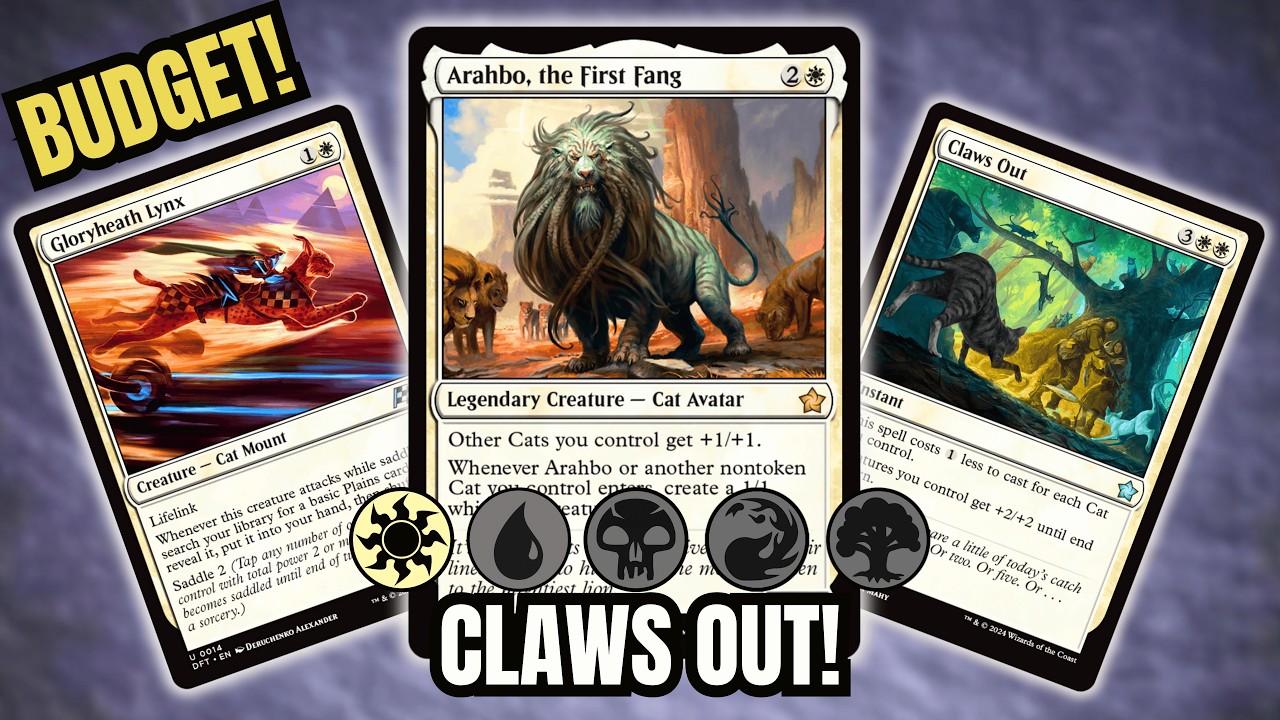 You Only Need 10 Rares For This Cat Deck! | MTG Arena Standard