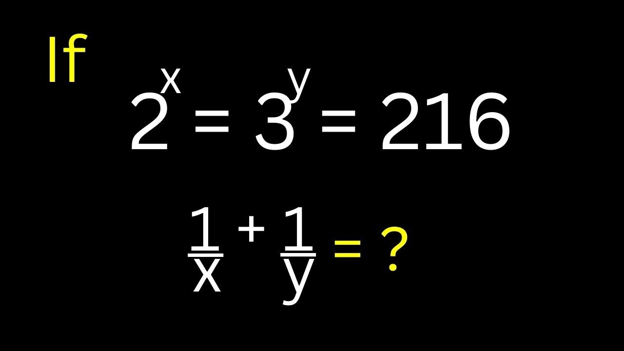 Math Olympiad Problems | Nice Algebra Challenge | Solve Very Fast With This Trick...