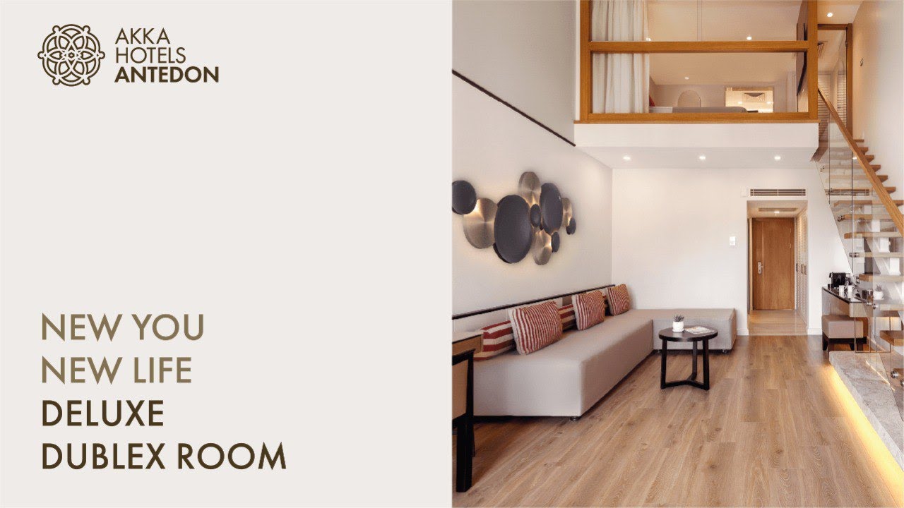 Deluxe Dublex Room - New Rooms at Akka Hotels Antedon