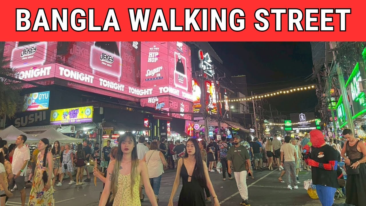 Bangla Road Phuket Thailand 2025 🔥 | Patong Walking Street Going Crazy Tonight!