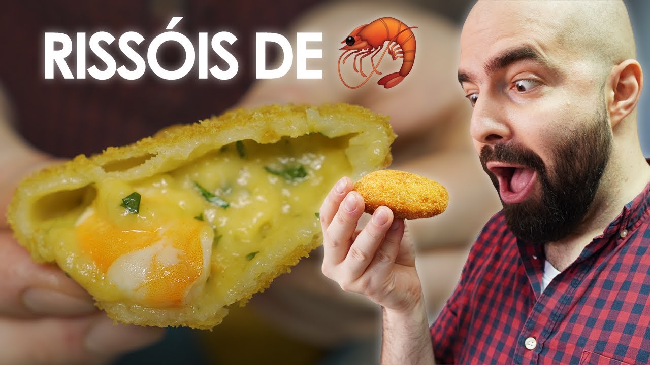 Chefe Jamon: Rissóis de Camarão com Camarões