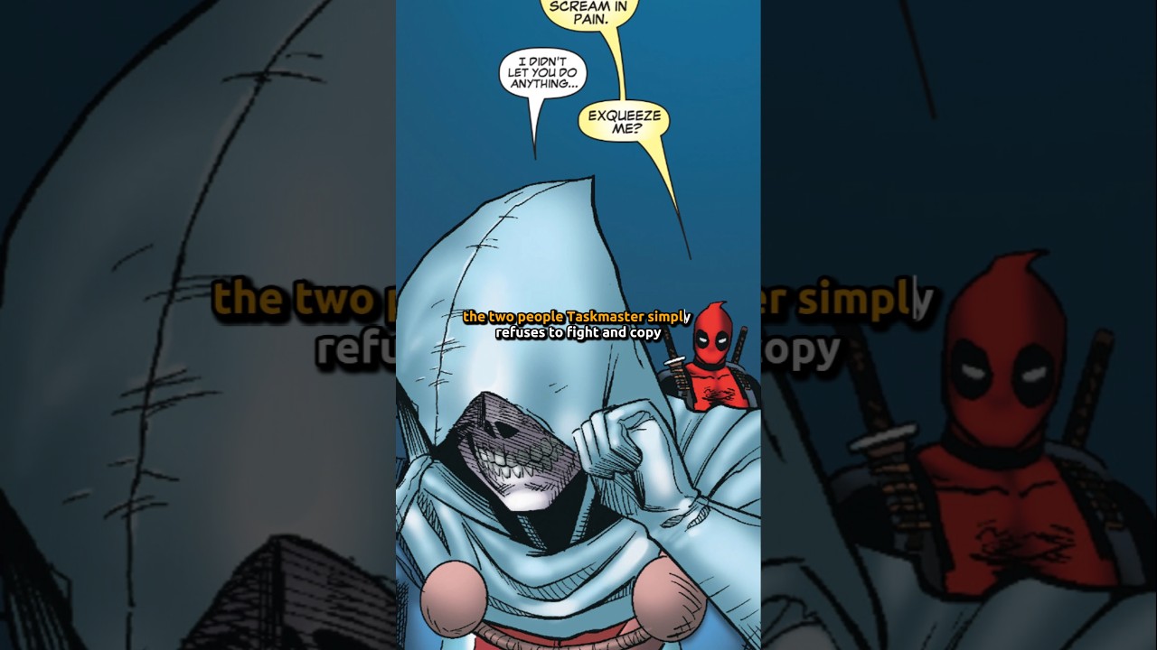 Taskmaster Can't Copy Deadpool and Moon Knight...