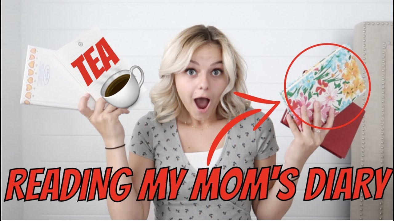 READING MY MOM'S MIDDLE SCHOOL DIARY || KESLEY JADE LEROY