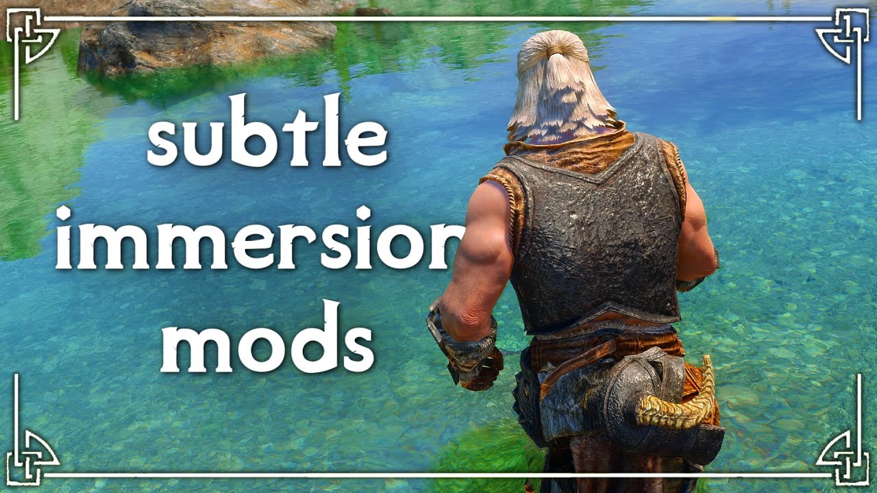 Моды Skyrim Immersion, без которых я не играю