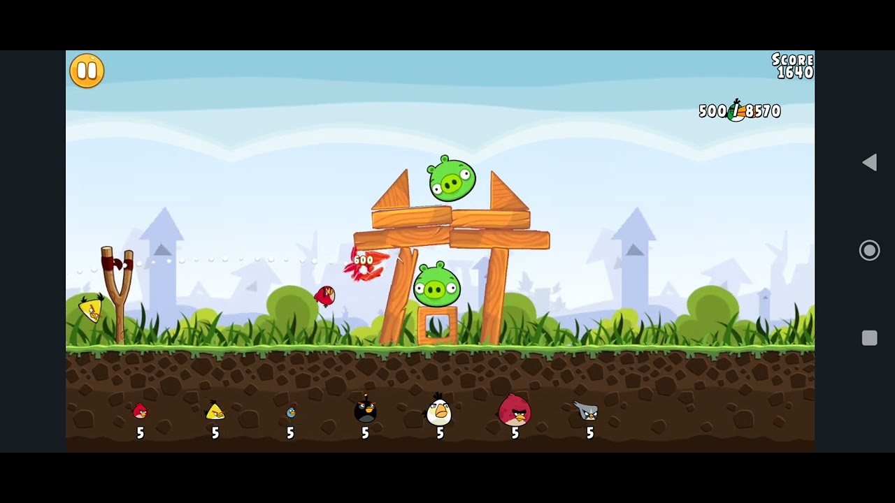 Angry Birds Power Trouble Android Version